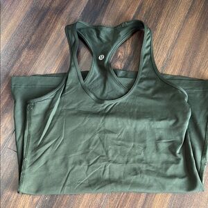 lululemon athletica Green Tank Top